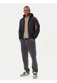 Alpha Industries Kurtka bomber MA-1 TT Hood Two Tone 258100 Czarny Regular Fit. Kolor: czarny. Materiał: syntetyk #3