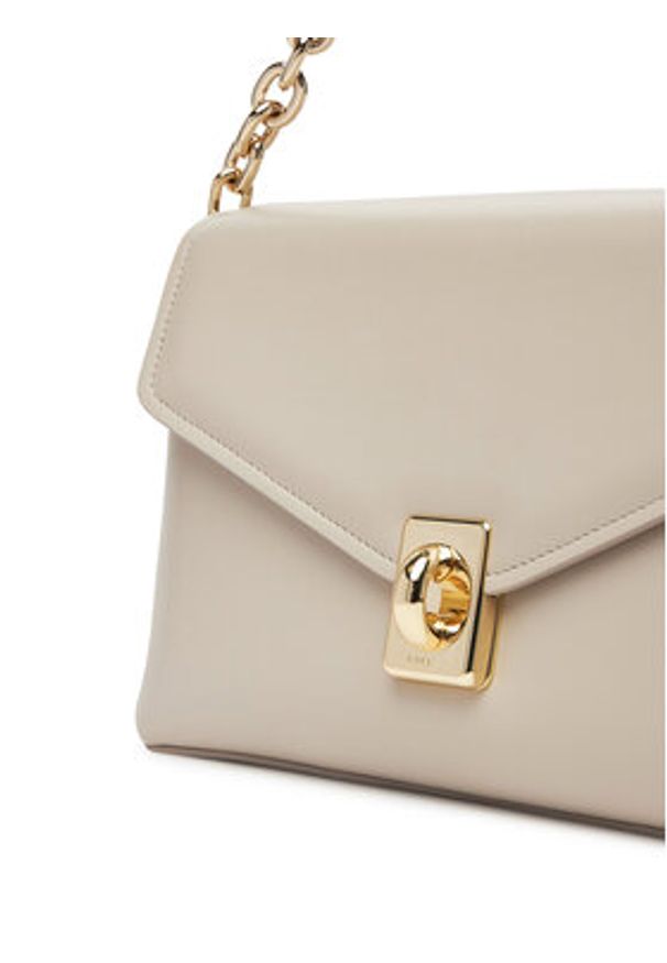 Furla Torebka Meridiana WB01448 BX3227 VAN00 Beżowy. Kolor: beżowy. Materiał: skórzane