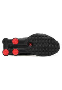 Nike Sneakersy Shox R4 AR3565 004 Czarny. Kolor: czarny. Materiał: materiał