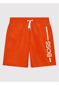 BOSS - Boss Szorty kąpielowe J24768 D Czerwony Regular Fit. Kolor: czerwony. Materiał: syntetyk