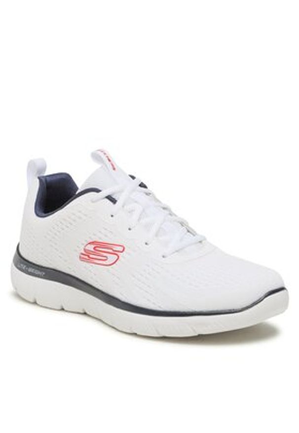 skechers - Skechers Sneakersy Summits Torre 232395/WNV Biały. Kolor: biały. Materiał: materiał