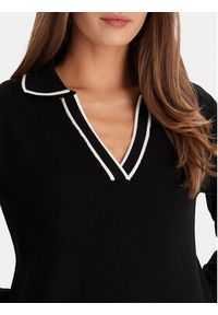 Morgan Sweter 252-MCOLO Czarny Regular Fit. Kolor: czarny. Materiał: syntetyk #5