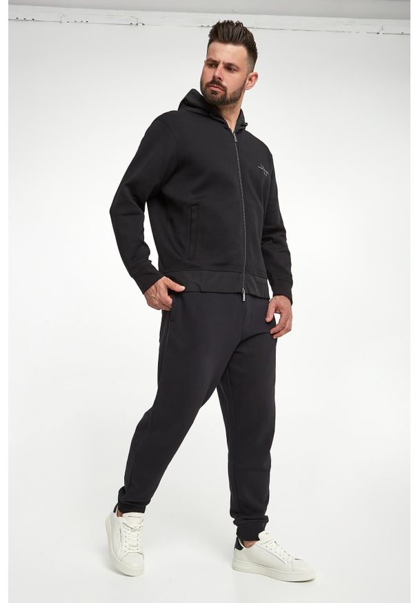Armani Exchange - Bluza męska z kapturem ARMANI EXCHANGE. Typ kołnierza: kaptur