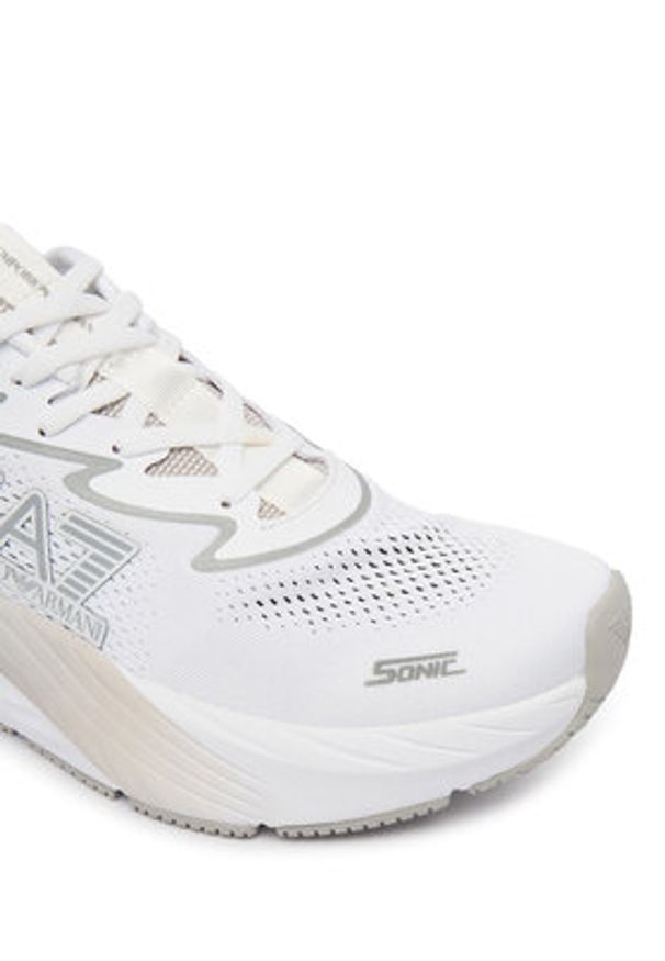 EA7 Emporio Armani Sneakersy 7X000603 AF22914 MZ484 Szary. Kolor: szary. Materiał: materiał