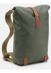 Brooks - Plecak BROOKS PICKWICK COTTON CANVAS, Sage Green/Honey, Pojemność 12L, Wodoodporna bawełna (NEW). Materiał: bawełna