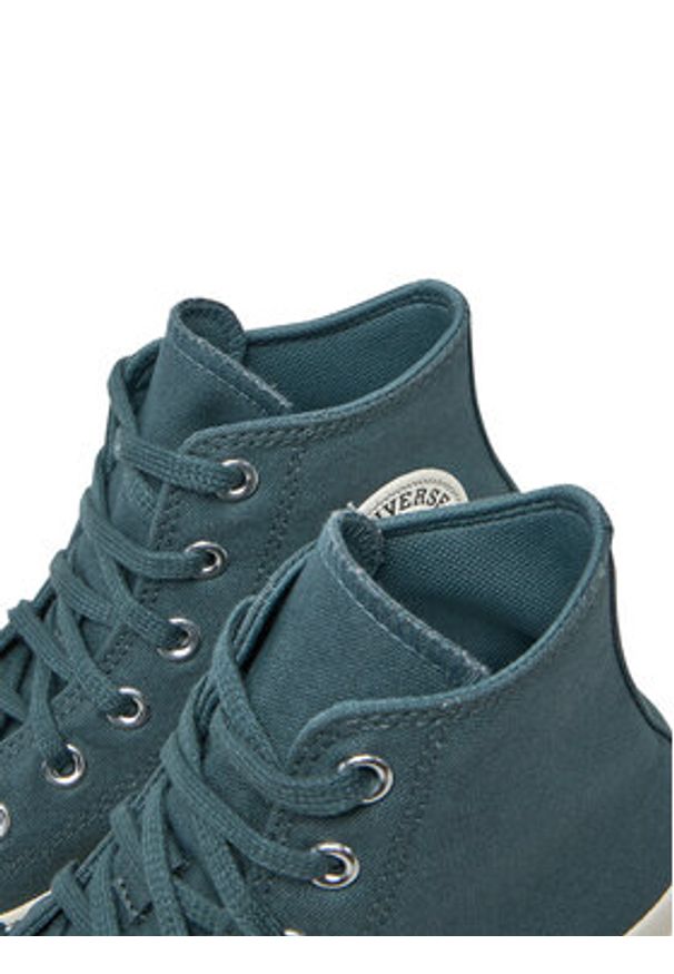 Converse Trampki Chuck Taylor All Star Lugged Heel Platform A10619C Niebieski. Kolor: niebieski. Materiał: materiał. Obcas: na platformie