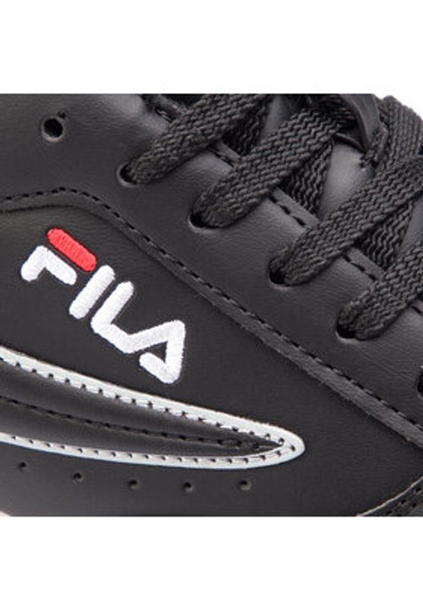 Fila Sneakersy Orbit Low 1010263.25Y Czarny. Kolor: czarny. Materiał: skóra