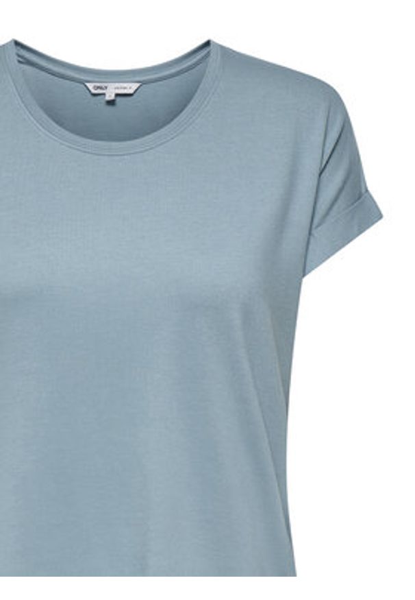 only - ONLY T-Shirt Moster 15106662 Niebieski Regular Fit. Kolor: niebieski. Materiał: wiskoza