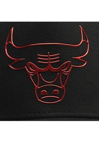 New Era Czapka z daszkiem Chicago Bulls Foil Pack 60292569 Czarny. Kolor: czarny. Materiał: materiał
