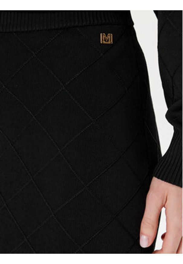 Marciano Guess Spódnica midi 5YGD29 5036Z Czarny Slim Fit. Kolor: czarny. Materiał: wiskoza