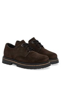 Birkenstock Półbuty Highwood Lace Low 1029715 Brązowy. Kolor: brązowy. Materiał: zamsz, skóra #4