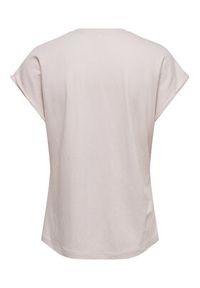 only - ONLY T-Shirt Jany 15372108 Różowy jasny Regular Fit. Kolor: różowy. Materiał: syntetyk #2