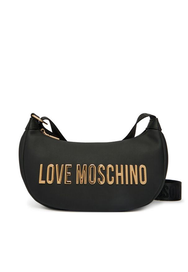 Love Moschino - LOVE MOSCHINO Torebka JC4245PP0OKD0000 Czarny. Kolor: czarny. Materiał: skórzane