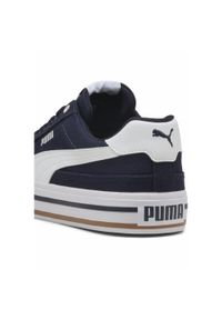 Puma - Sneakersy unisex Court Classic Vulcanised Formstrip PUMA New Navy White Blue. Kolor: biały