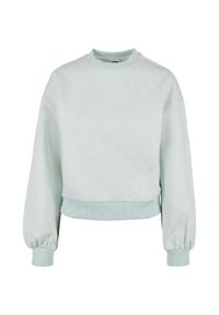 Bluza damska Urban Classics oversized col rond-Duże rozmiary. Kolor: niebieski #1