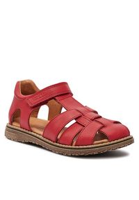 Froddo Sandały Daros C G3150256-3 S Czerwony. Kolor: czerwony. Materiał: skóra