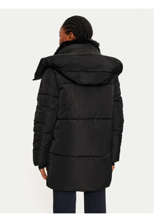 Rinascimento Kurtka zimowa CFC0118343003 Czarny Loose Fit. Kolor: czarny. Materiał: syntetyk. Sezon: zima