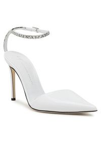 Giuseppe Zanotti Szpilki I250002 Biały. Kolor: biały. Materiał: skóra. Obcas: na szpilce