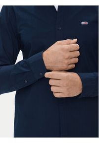 Tommy Jeans Koszula Entry DM0DM19519 Granatowy Regular Fit. Kolor: niebieski. Materiał: bawełna #3