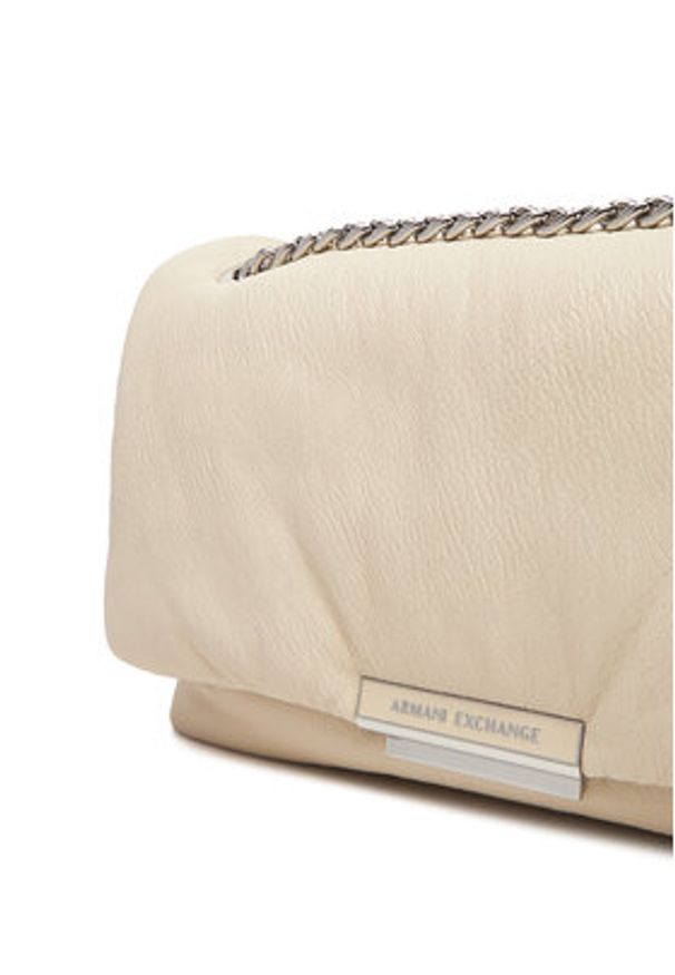 Armani Exchange Torebka XW000355 AF17240 U1092 Beżowy. Kolor: beżowy. Materiał: skórzane
