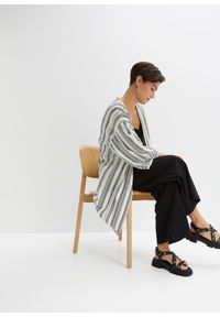 bonprix - Kombinezon z dżerseju z mieszanki bawełny. Kolor: czarny. Materiał: jersey, bawełna. Długość rękawa: na ramiączkach #3