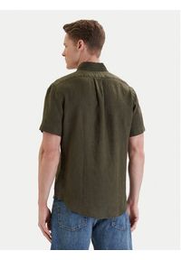 Polo Ralph Lauren Koszula 710968912503 Zielony Regular Fit. Typ kołnierza: polo. Kolor: zielony. Materiał: len #4