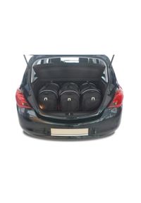 KJUST - Torby Do Bagażnika Opel Corsa 2014-2019 3Szt Kjust. Kolor: czarny. Styl: sportowy #1
