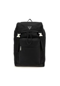 Guess Plecak Certosa Nylon Smart HMECRN P3390 Czarny. Kolor: czarny. Materiał: materiał
