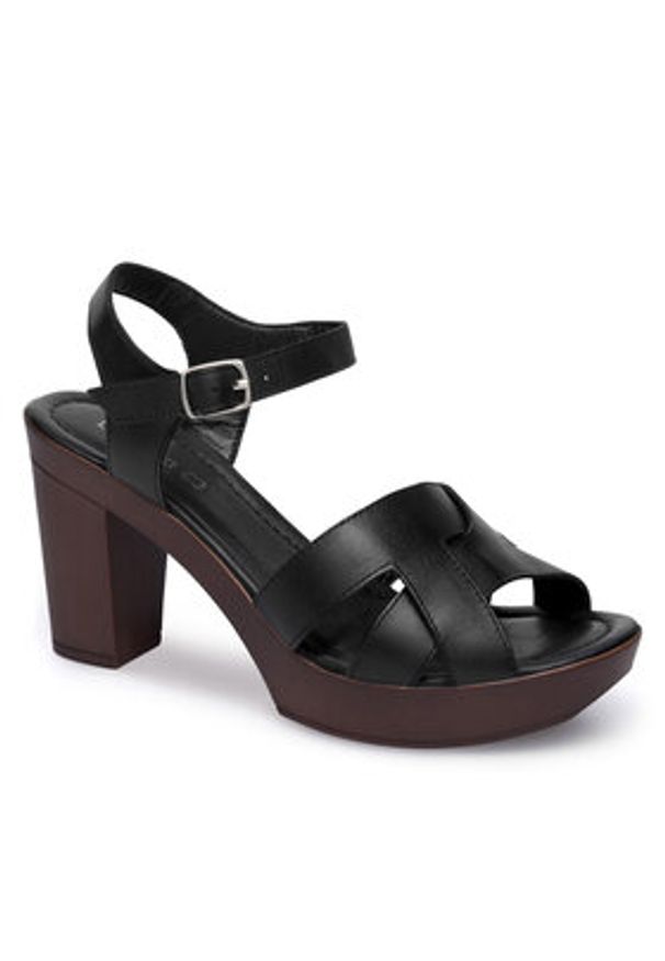 Lasocki Sandały CEO-EST-2025N-07 Czarny. Kolor: czarny. Materiał: skóra