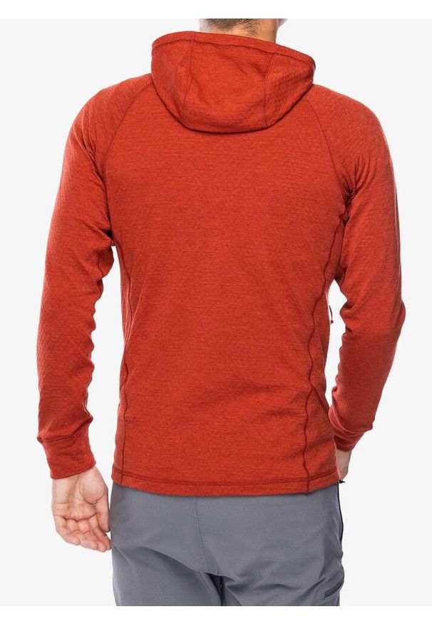 Bluza z kapturem męska Rab Nexus Hoody. Typ kołnierza: kaptur. Kolor: czerwony