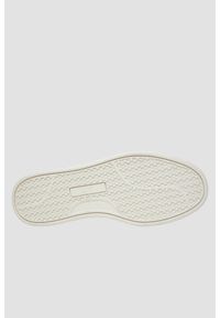 Aeronautica Militare - AERONAUTICA MILITARE Białe sneakersy męskie skórzane, Rozmiar 46. Okazja: na co dzień. Kolor: biały. Materiał: skóra #3