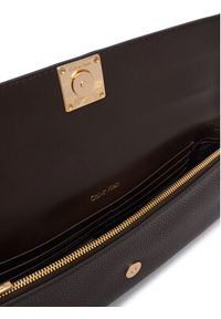 Calvin Klein Torebka Emblem Hw Pebble Clutch LV04F3740G Brązowy. Kolor: brązowy. Materiał: skórzane #2