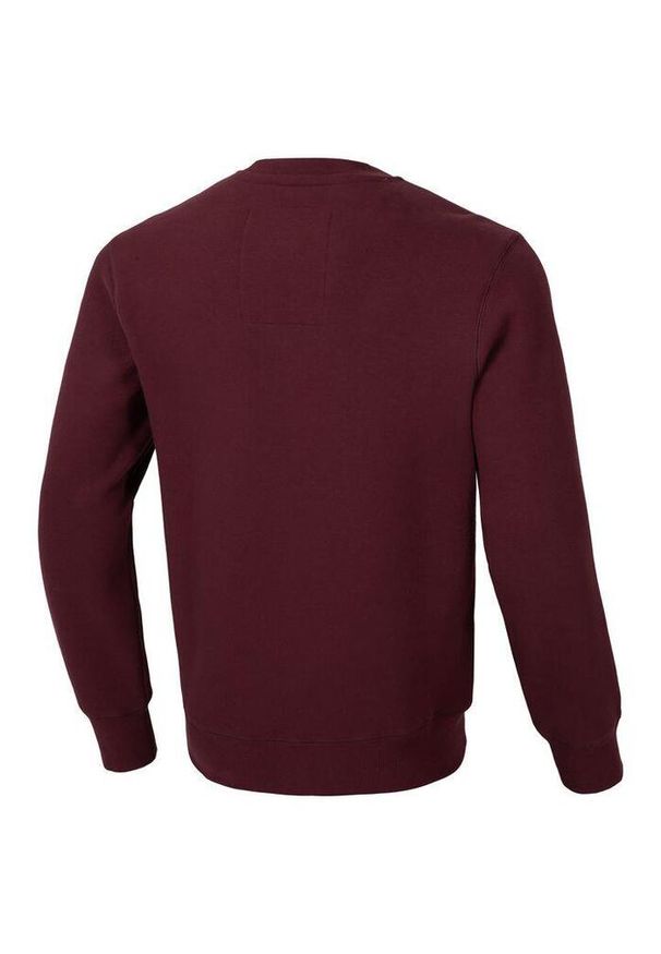 PITBULL - Bluza męska Pitbull Small Logo. Kolor: czerwony, wielokolorowy, brązowy