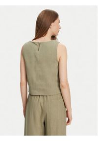 Marella Top Terni 2513161055 Zielony Regular Fit. Kolor: zielony. Materiał: wiskoza #5