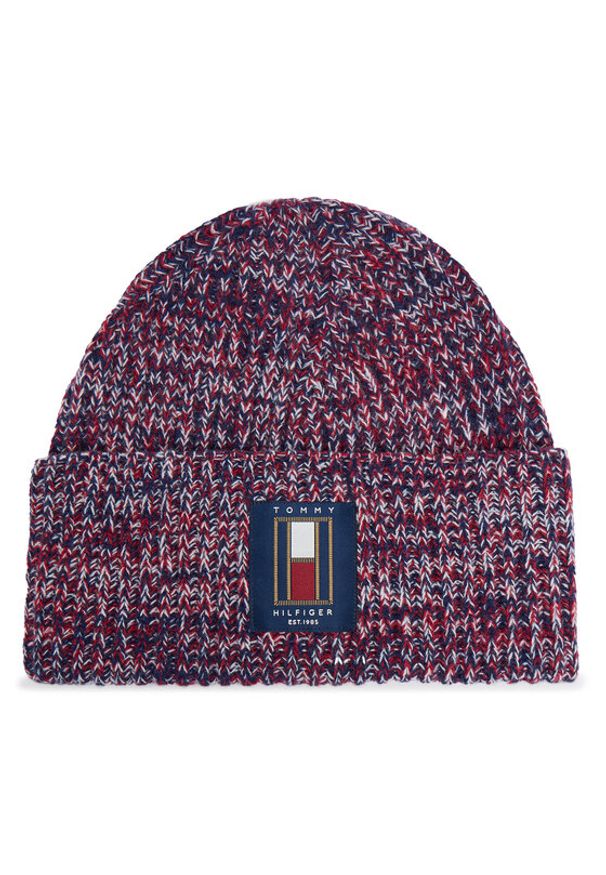 TOMMY HILFIGER - Tommy Hilfiger Czapka Corp Love AM0AM12808 Kolorowy. Materiał: wełna. Wzór: kolorowy