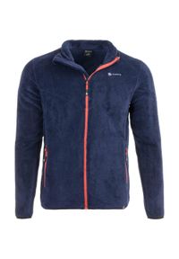 MCKEEVER - Męska bluza McKees Bend w kolorze granatowym - 100% bawełna, rozmiar L. Kolor: niebieski, pomarańczowy, wielokolorowy. Materiał: bawełna. Sport: turystyka piesza #1