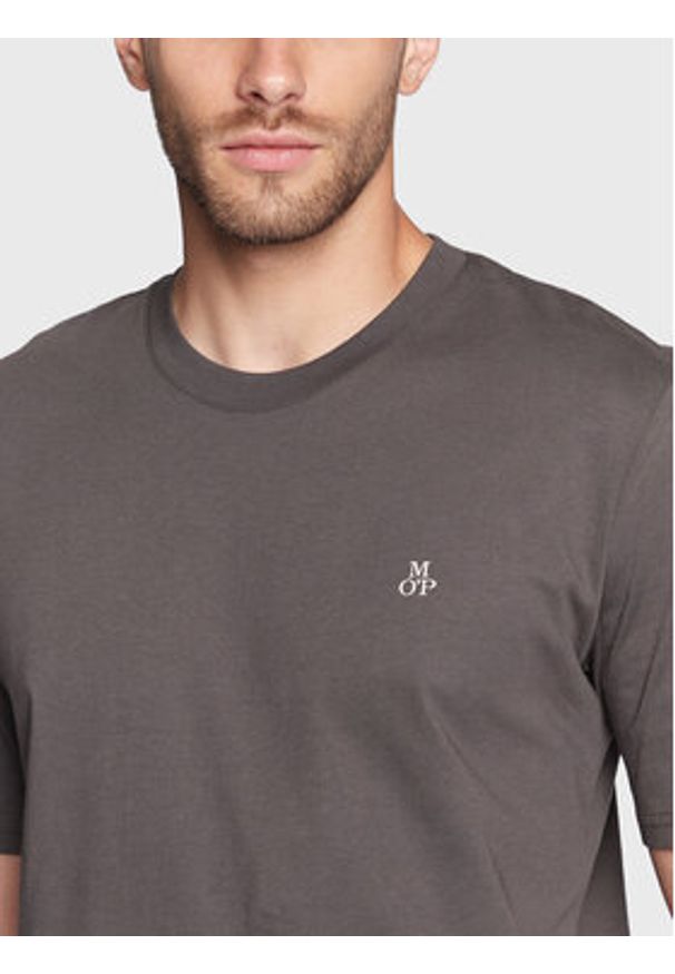 Marc O'Polo T-Shirt B21 2012 51054 Szary Regular Fit. Typ kołnierza: polo. Kolor: szary. Materiał: bawełna