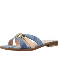 Guess - Sandały GUESS FLJRL3 DEN19 Niebieski. Kolor: niebieski. Materiał: tkanina. Sport: turystyka piesza #1