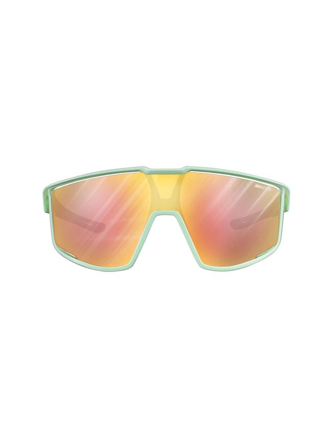 Okulary rowerowe JULBO FURY fotochrom miętowy Reactiv light amplifier kat.1-3. Kolor: różowy. Sport: turystyka piesza