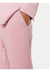 Pinko Spodnie materiałowe Bello 100155 A1L4 Różowy Regular Fit. Kolor: różowy. Materiał: syntetyk, wiskoza #5