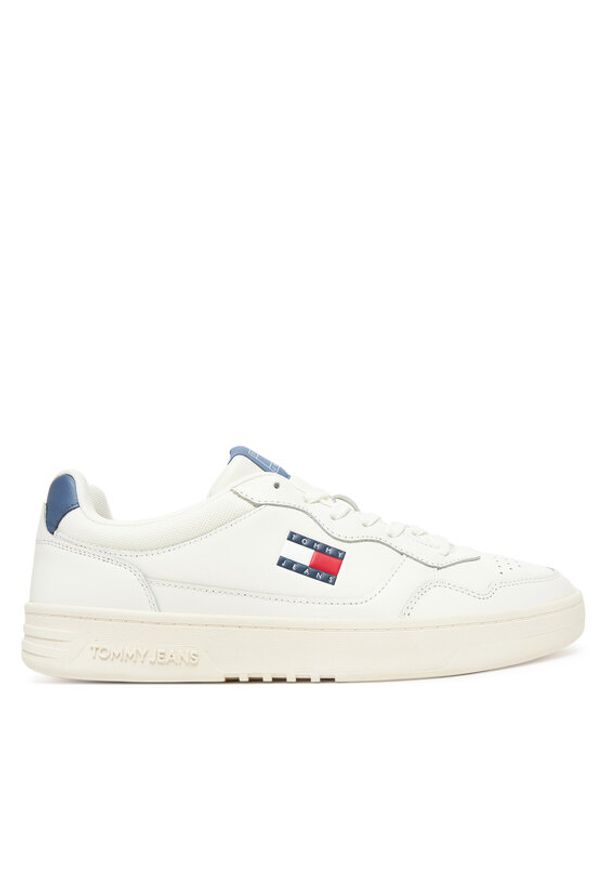 Tommy Jeans Sneakersy (New)Tjm Cupsole Leather Ess EM0EM01443 Biały. Kolor: biały. Materiał: skóra