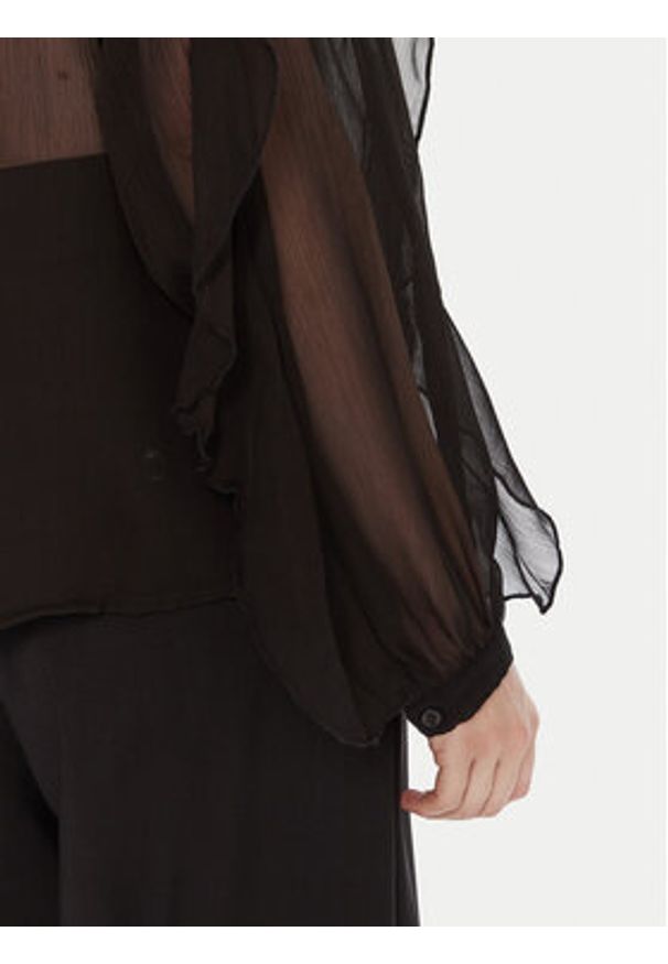 only - ONLY Koszula Taryn 15360696 Czarny Regular Fit. Kolor: czarny. Materiał: syntetyk