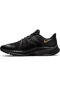 Buty do biegania Nike Quest 4 M DA1105 010 czarne. Kolor: czarny. Materiał: guma. Szerokość cholewki: normalna. Sezon: jesień #2