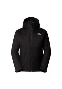 The North Face - Kurtka The Nort Face Millerton Insulated 0A3YFI4H01 - czarna. Typ kołnierza: kaptur. Kolor: czarny. Materiał: syntetyk, tkanina, poliester, materiał. Wzór: paski. Styl: klasyczny. Sport: turystyka piesza