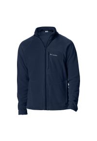 columbia - Bluza sportowa męska Columbia Fast Trek II Full Zip Fleece. Kolor: niebieski. Materiał: polar. Sport: turystyka piesza
