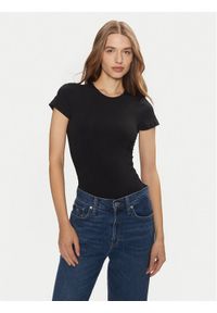 Lauren Ralph Lauren - LAUREN RALPH LAUREN Body 4L0148 Czarny Slim Fit. Kolor: czarny. Materiał: syntetyk