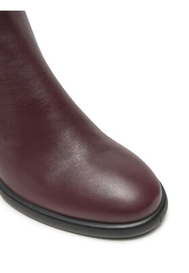 ecco - ECCO Botki Sculpted Lx 55 22261301385 Fioletowy. Kolor: fioletowy. Materiał: skóra