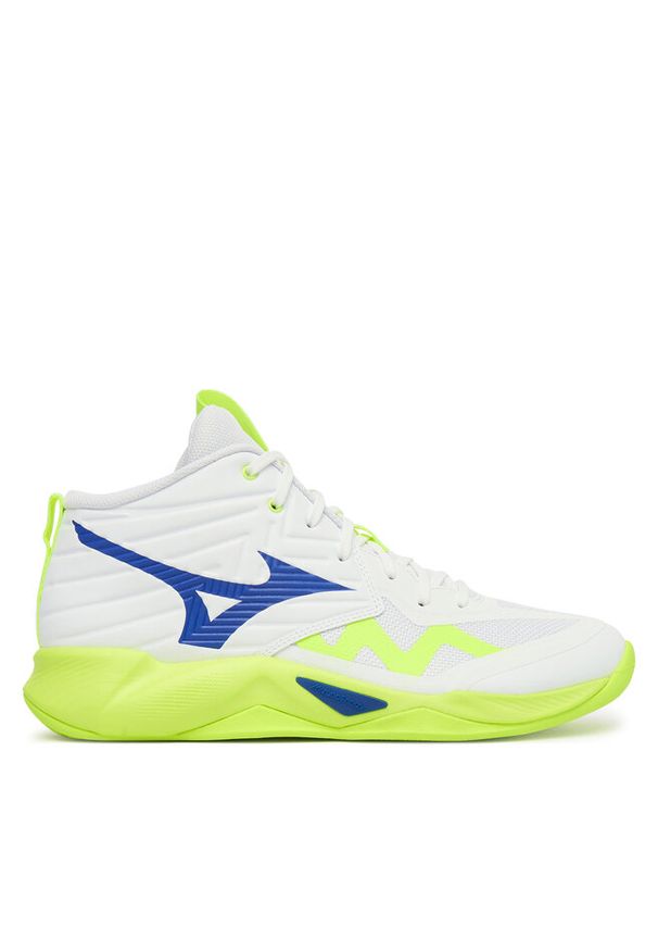 Buty halowe Mizuno. Kolor: biały. Model: Mizuno Wave