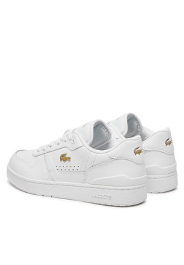 Lacoste Sneakersy 7-48SFA0038 Biały. Kolor: biały. Materiał: skóra