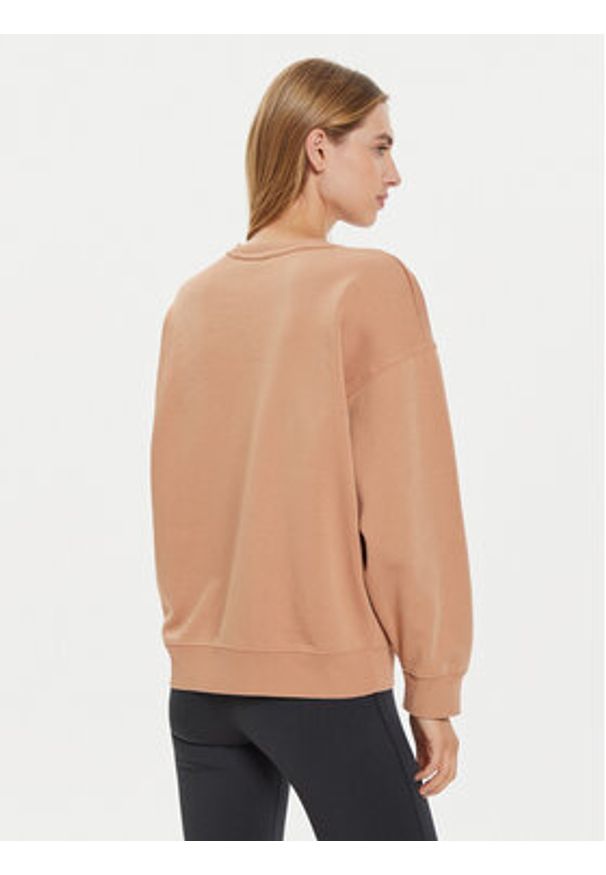 Roxy Bluza Line Up ERJFT04874 Beżowy Relaxed Fit. Kolor: beżowy. Materiał: bawełna